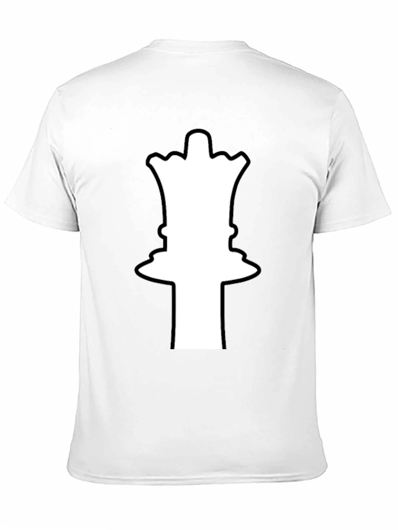 Chess Queen Graphic Tee - Stylish Casual Wear