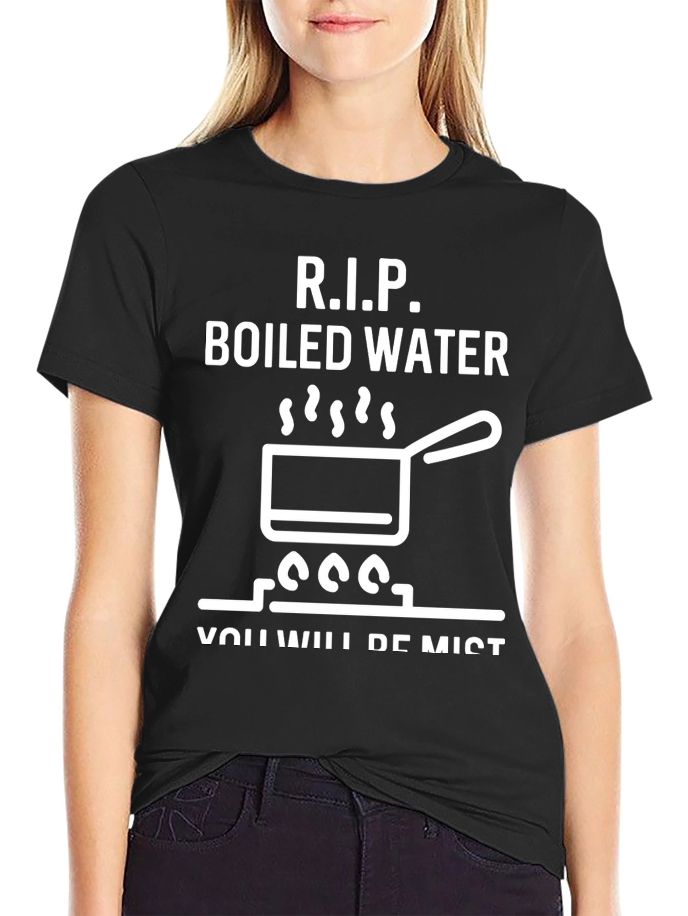 R.I.P. Boiled Water Graphic Tee