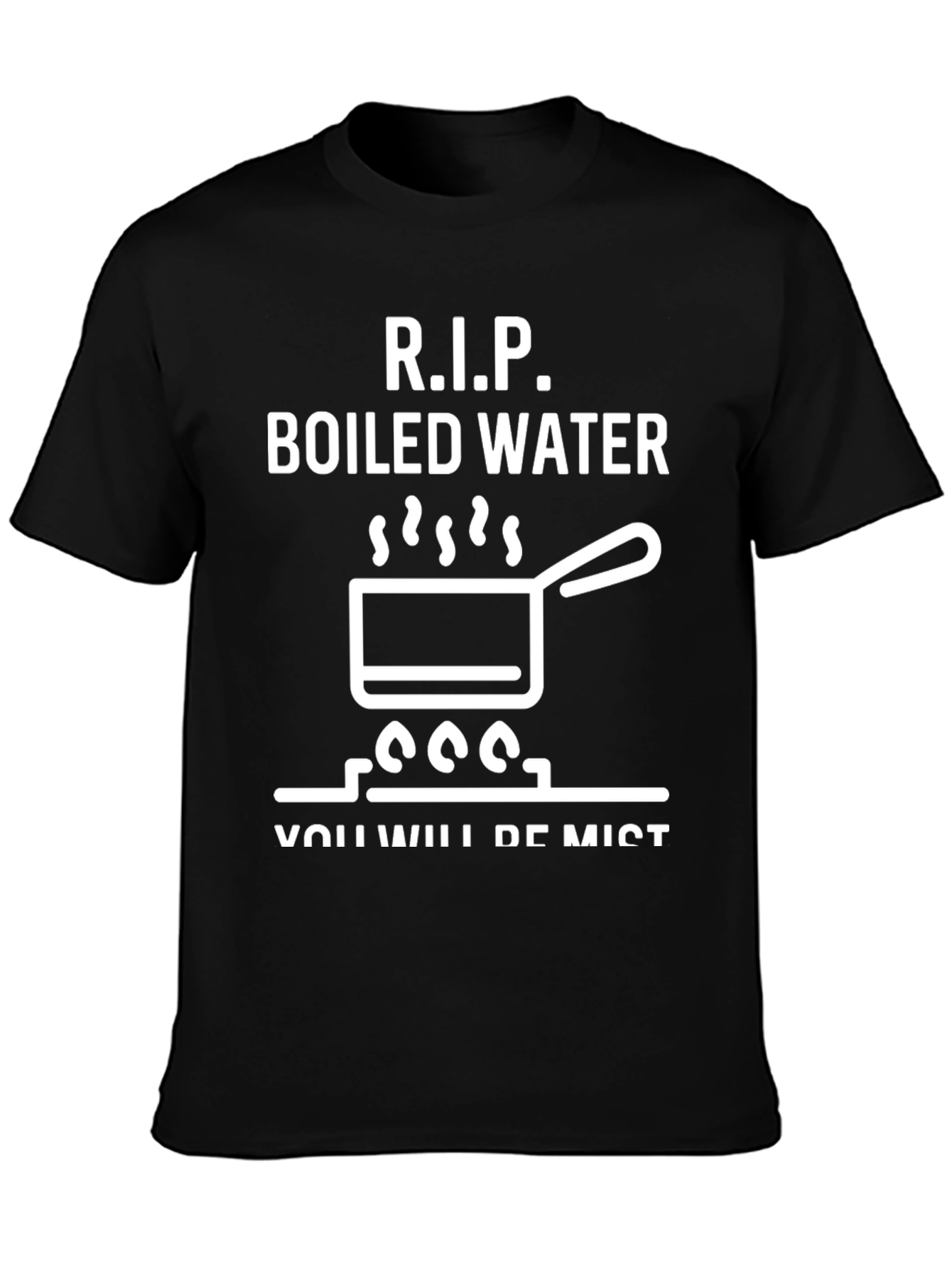 R.I.P. Boiled Water Graphic Tee