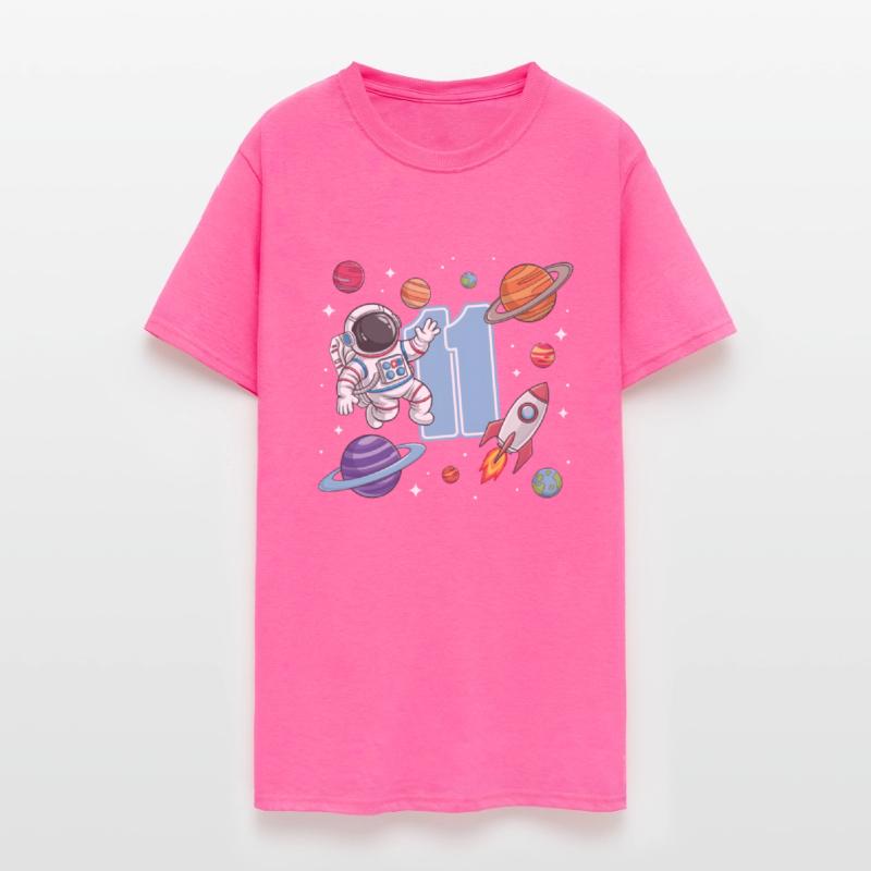 11th Birthday Boy 11 Years Astronaut Birthday