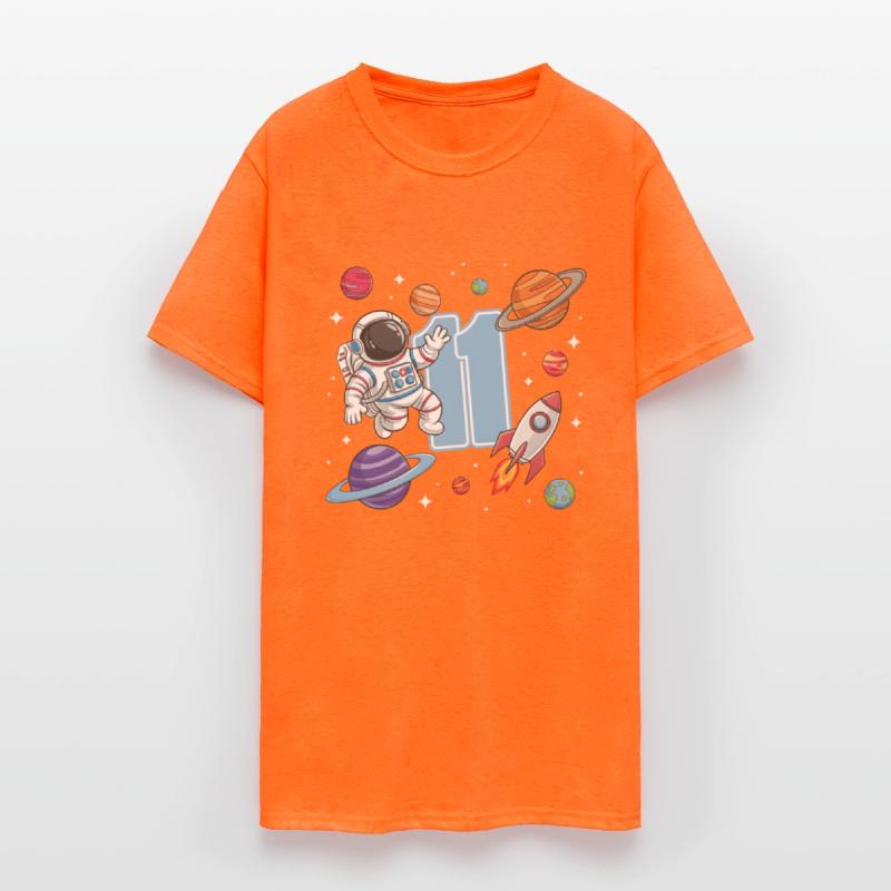 11th Birthday Boy 11 Years Astronaut Birthday