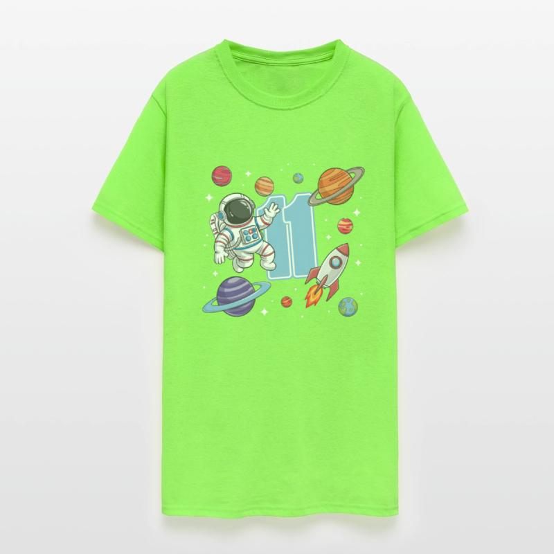 11th Birthday Boy 11 Years Astronaut Birthday