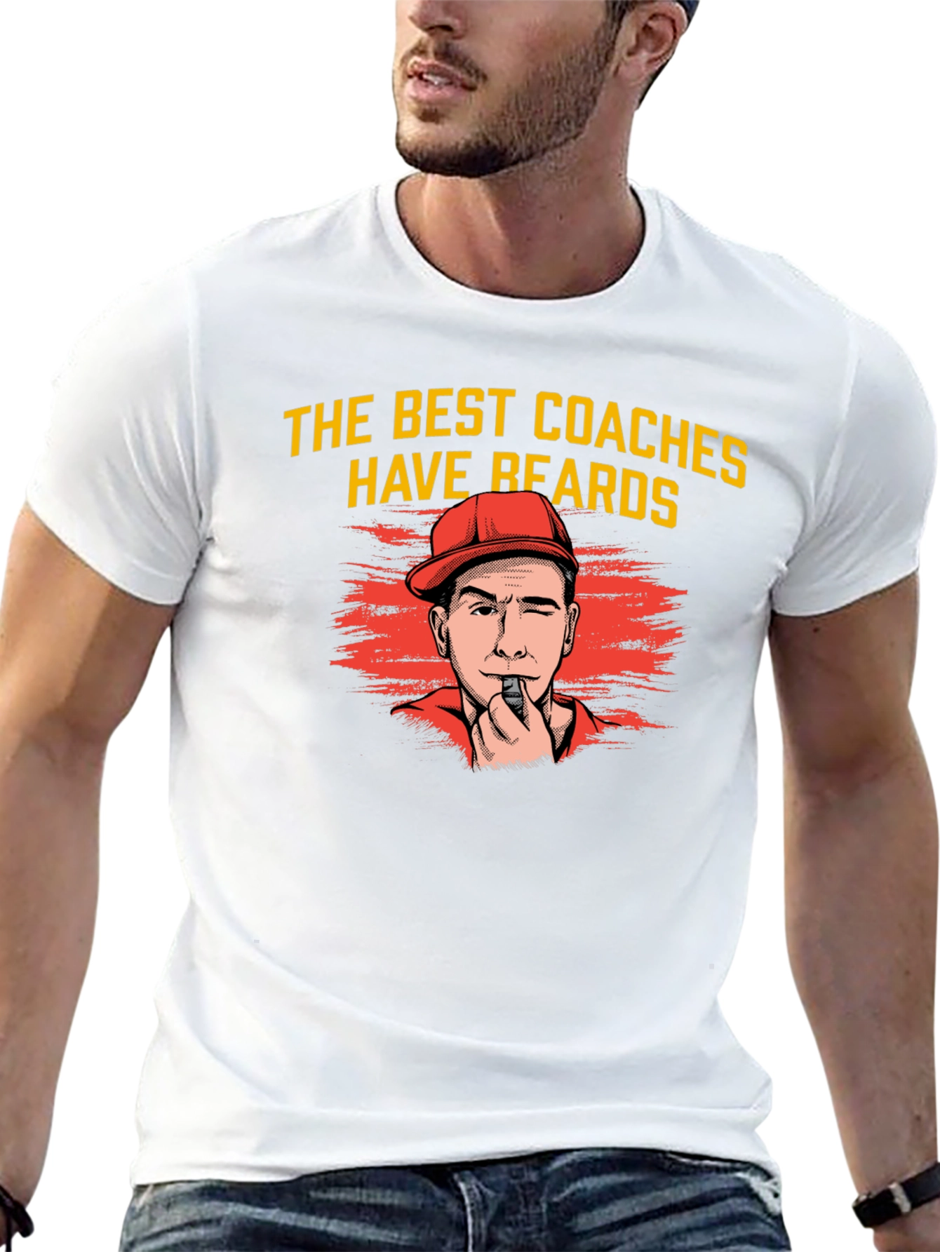 Bearded Coaches Graphic T-Shirt