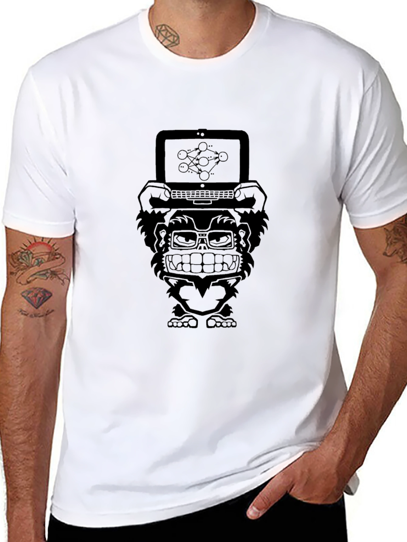 Tech Gorilla Graphic T-Shirt