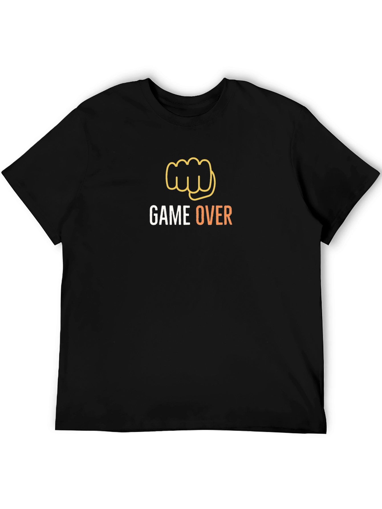 Game Over Fist Graphic T-Shirt - Gamer Style