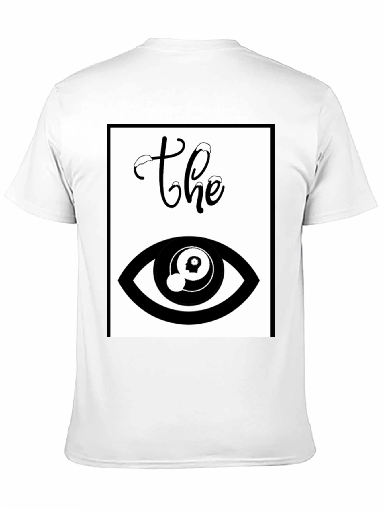 The Eye Graphic T-Shirt - Unisex Black Tee