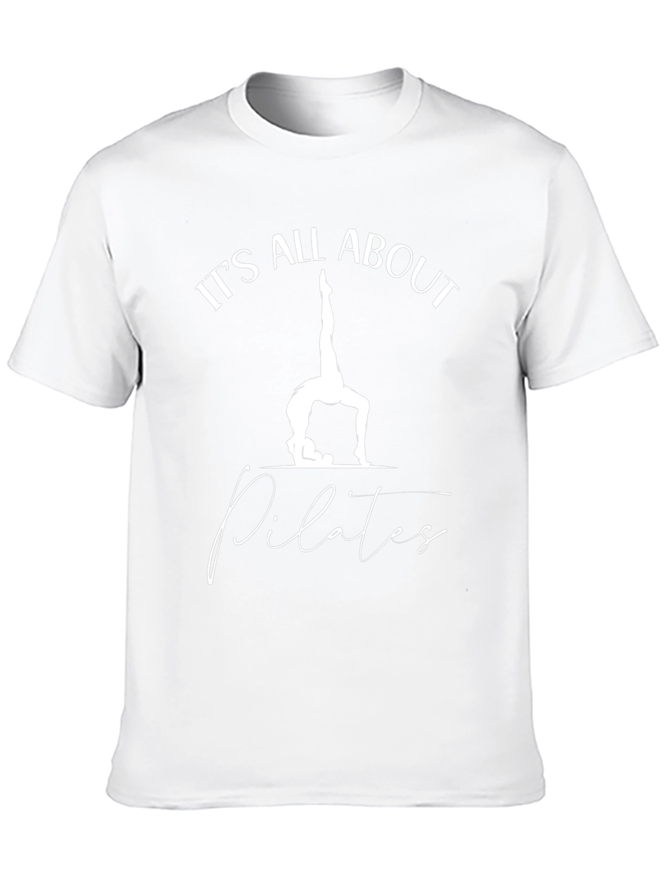 Pilates Lover Black T-Shirt: Its All About Pilates!