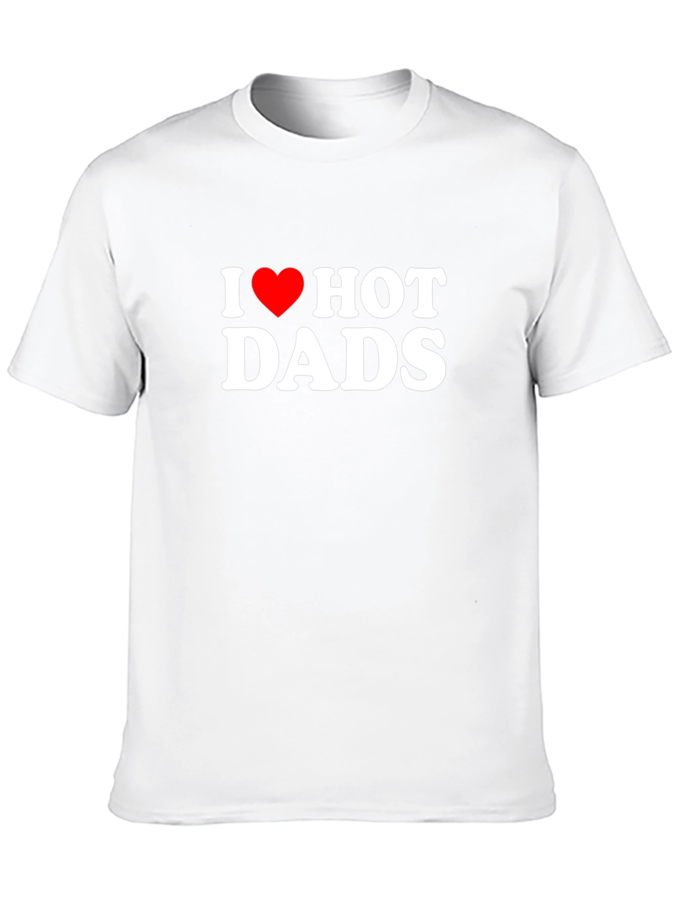 I Heart Hot Dads Graphic Tee