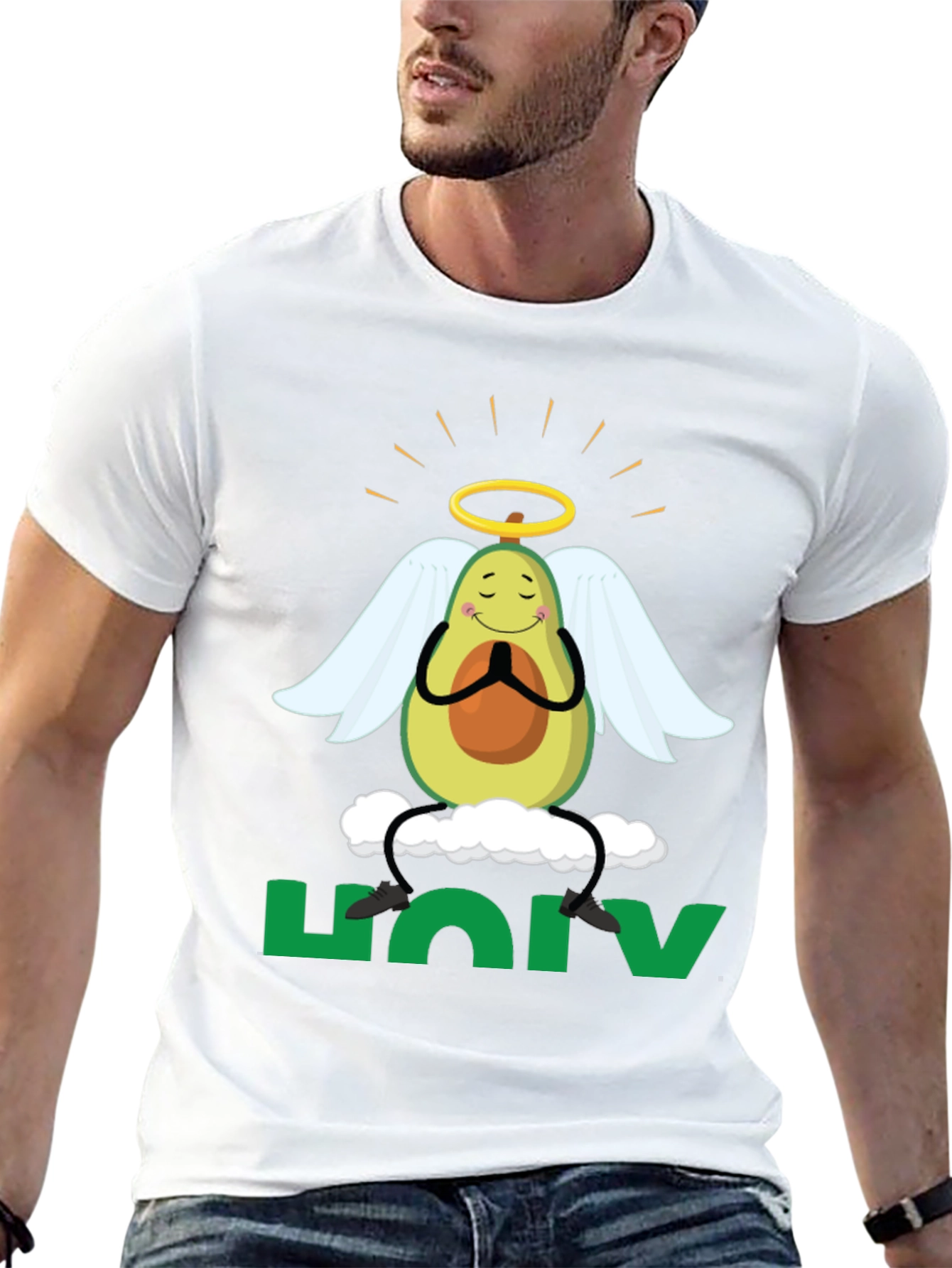 Holy Guacamole T-Shirt Funny Avocado Graphic Tee