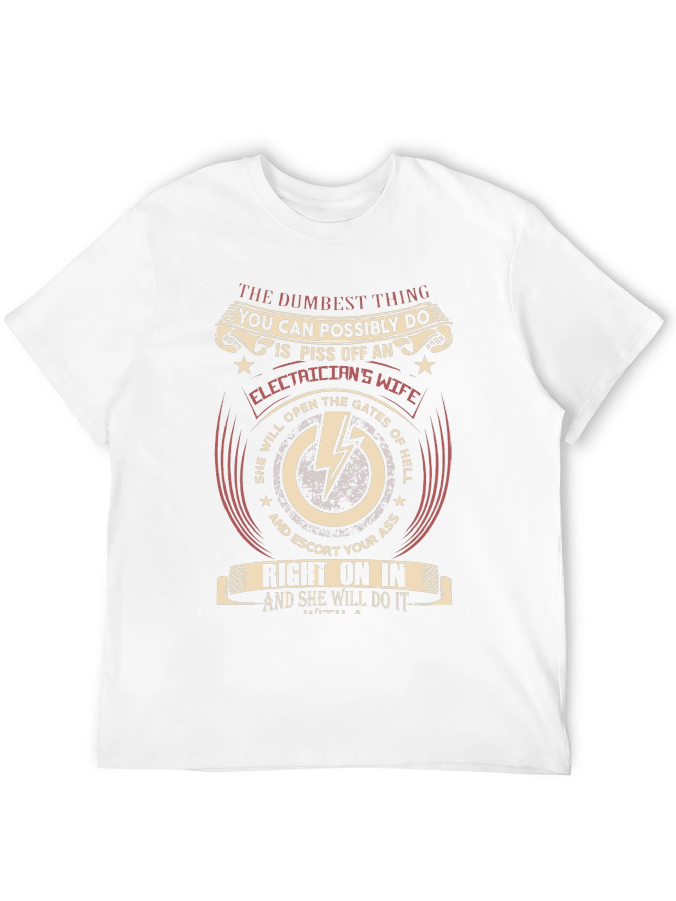 Electricians Wife Graphic Tee - Sassy & Bold