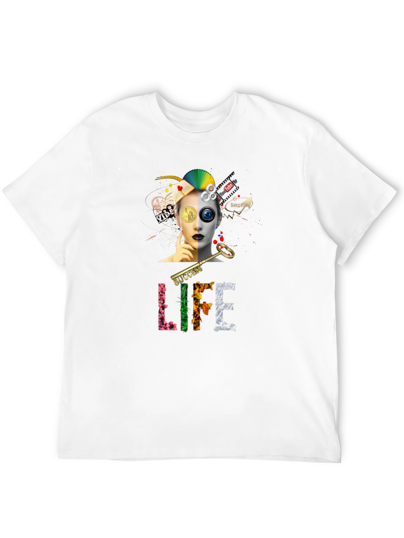 Success Life Graphic T-Shirt