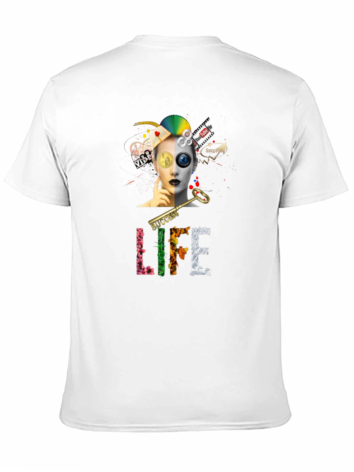Success Life Graphic T-Shirt