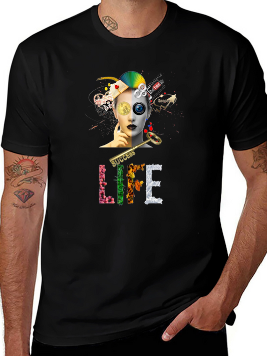 Success Life Graphic T-Shirt