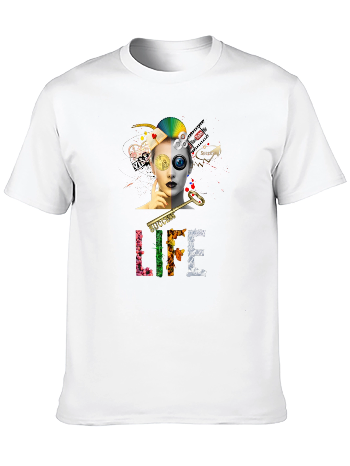 Success Life Graphic T-Shirt