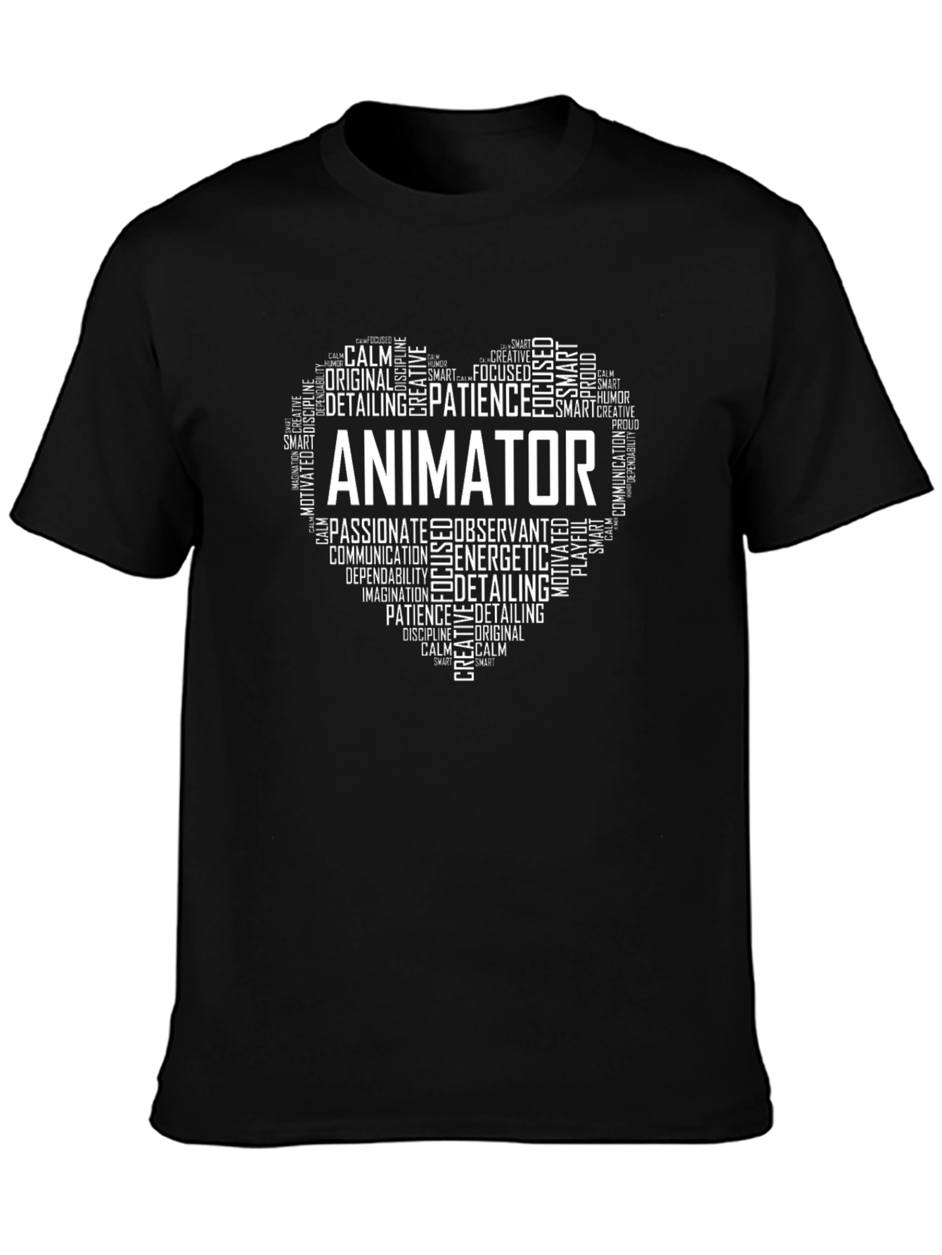 Animator Heart Graphic Tee - Black