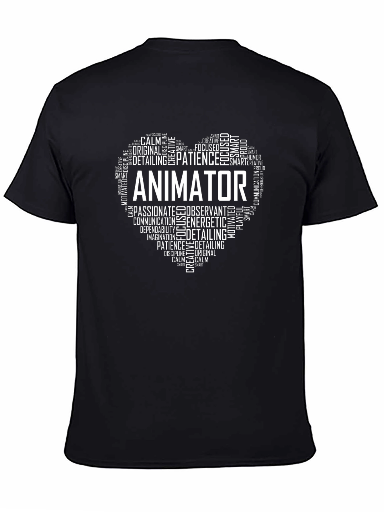 Animator Heart Graphic Tee - Black