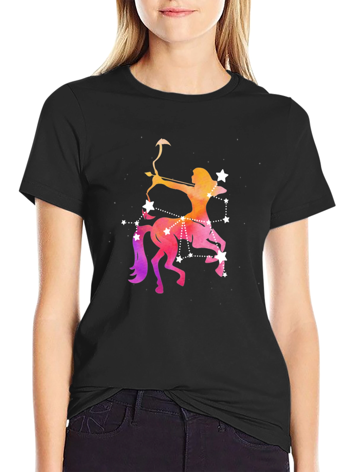 Sagittarius Constellation Graphic T-Shirt