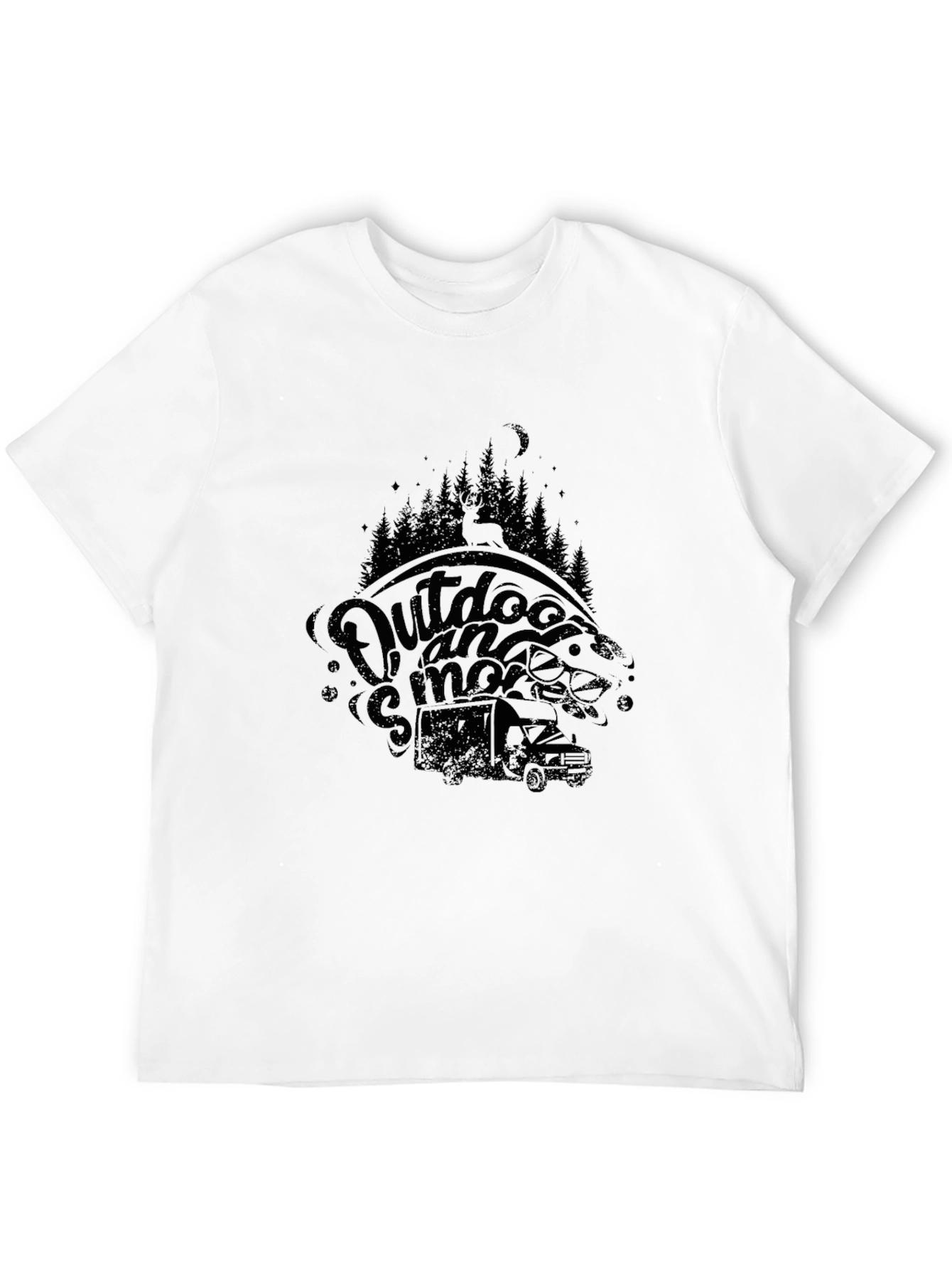 Outdoor and Smore T-Shirt - Camping Adventure