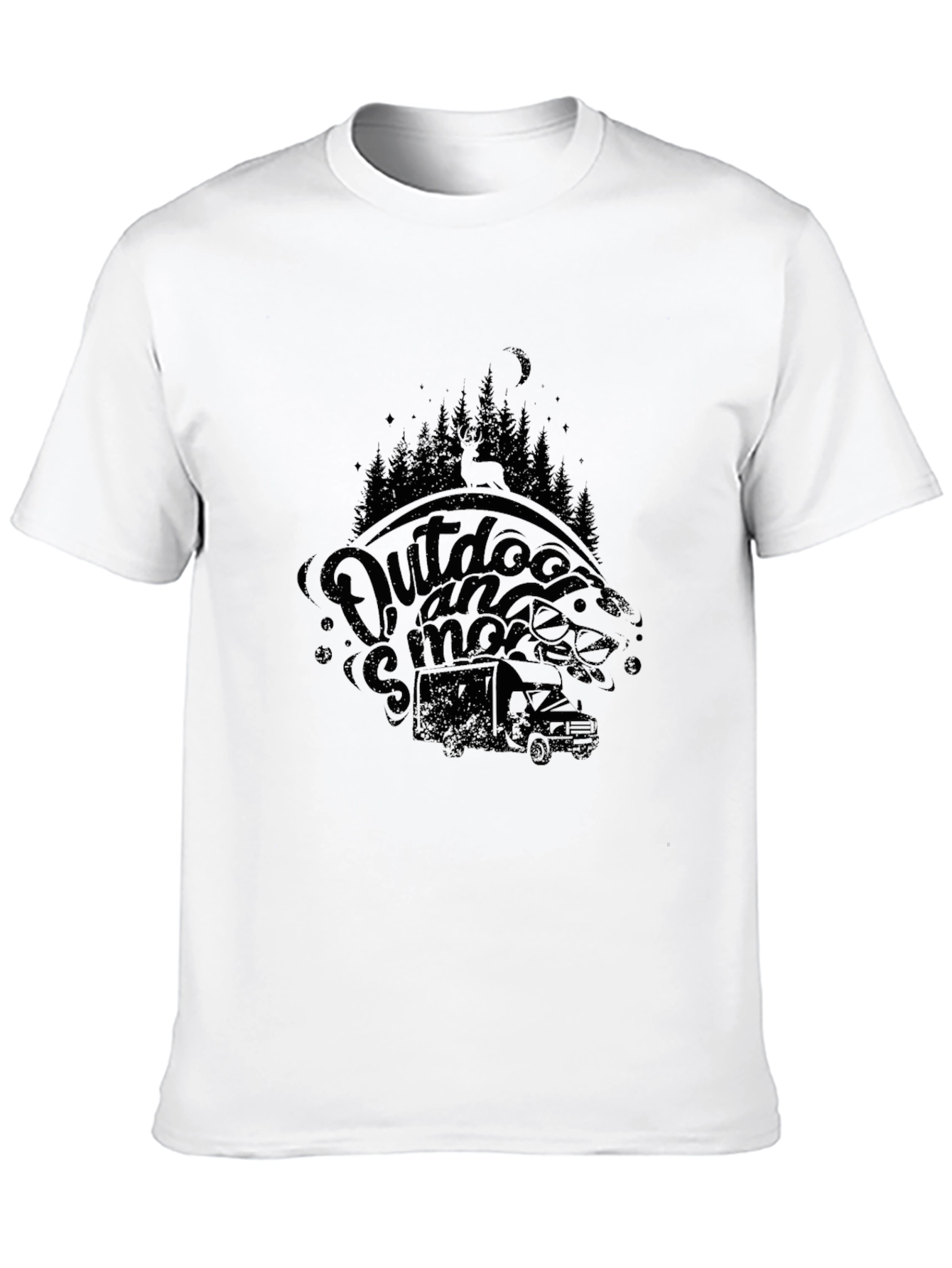Outdoor and Smore T-Shirt - Camping Adventure