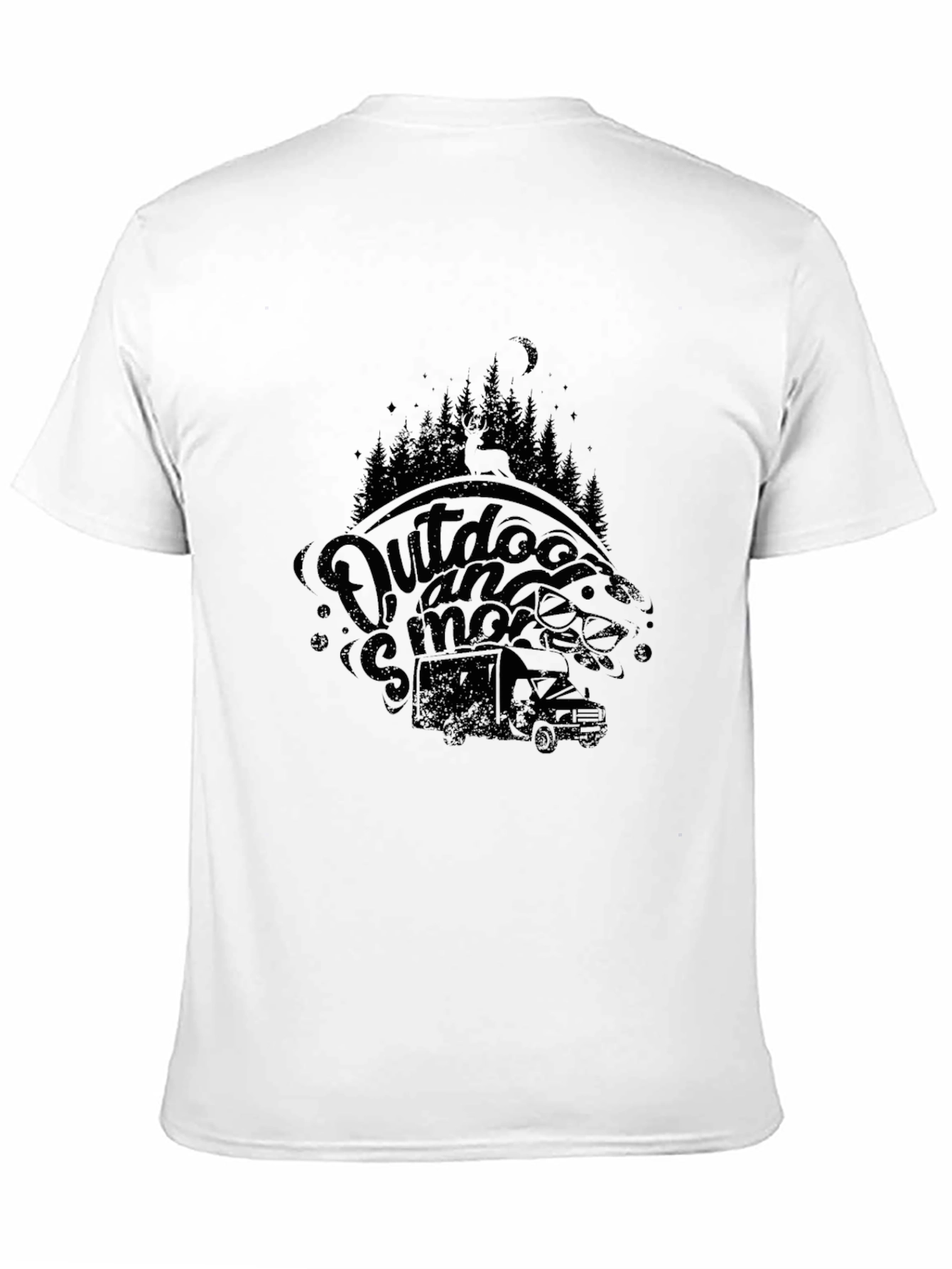 Outdoor and Smore T-Shirt - Camping Adventure