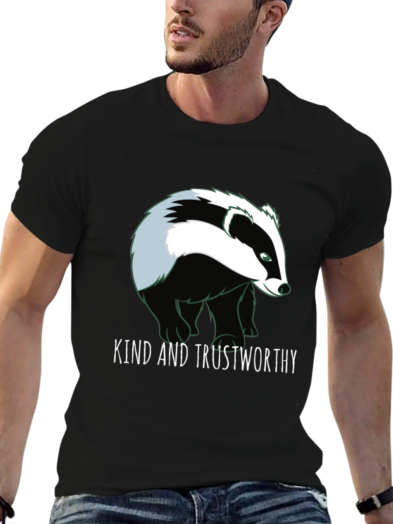 Kind & Trustworthy Badger Graphic Tee