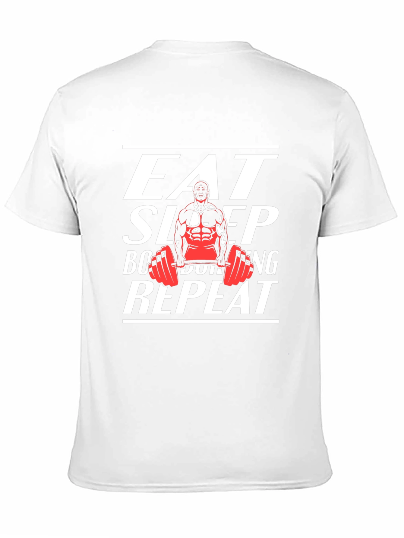 Eat Sleep Bodybuilding Repeat T-Shirt