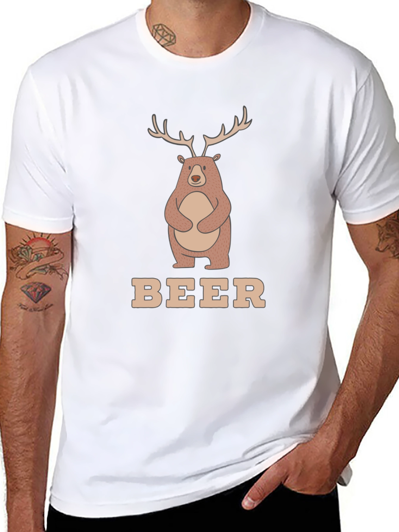 Beer Deer Bear T-Shirt