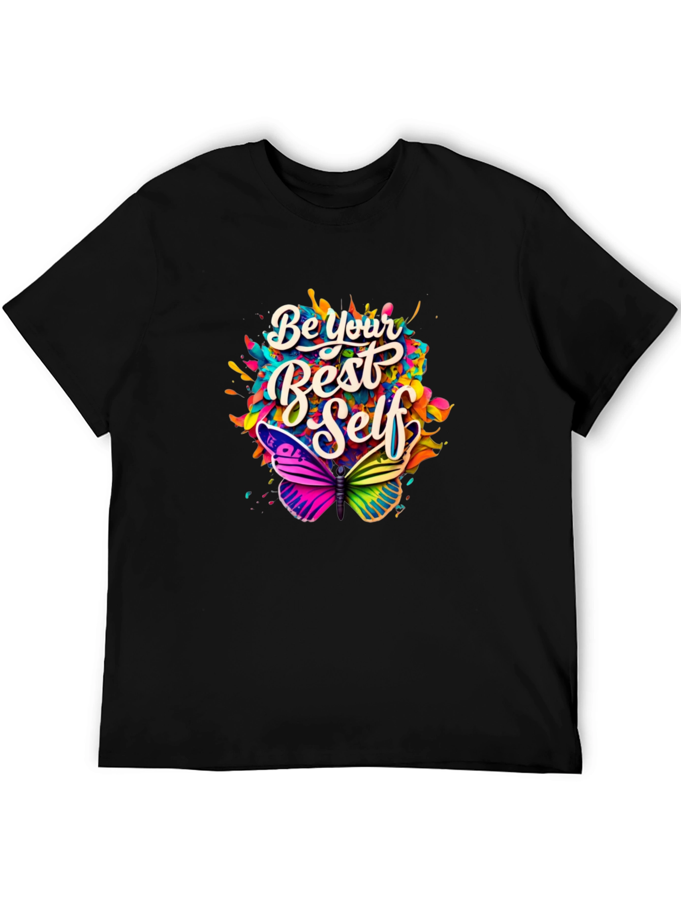 Be Your Best Self Butterfly Graphic Tee