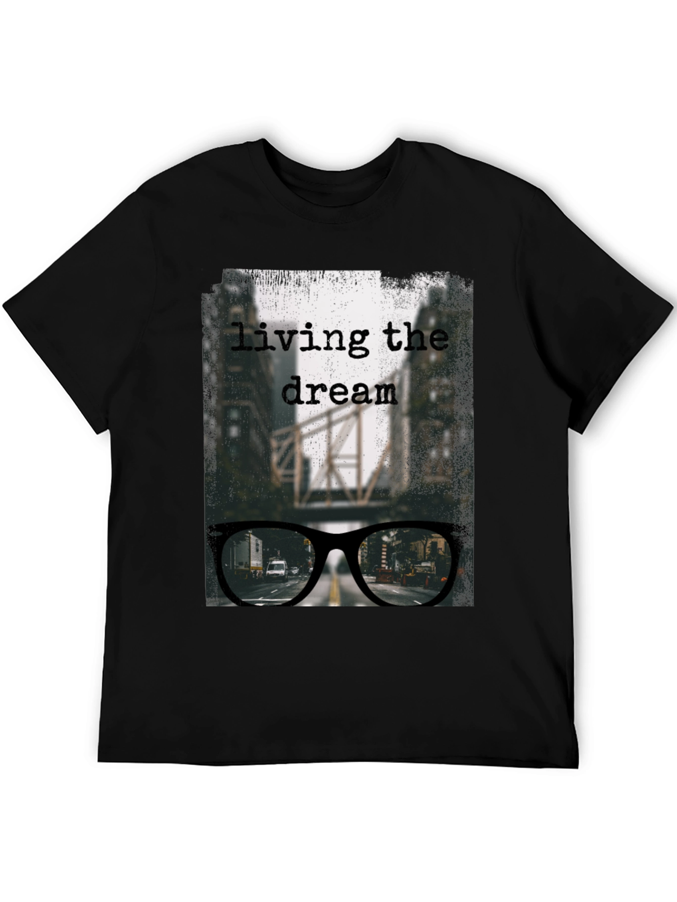 Living the Dream Graphic Tee - Urban Style