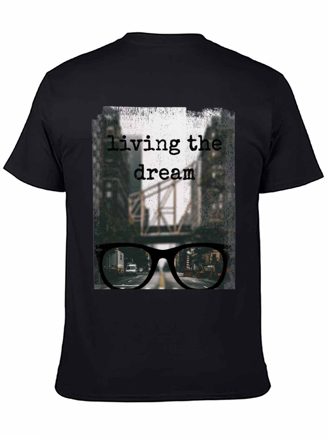 Living the Dream Graphic Tee - Urban Style
