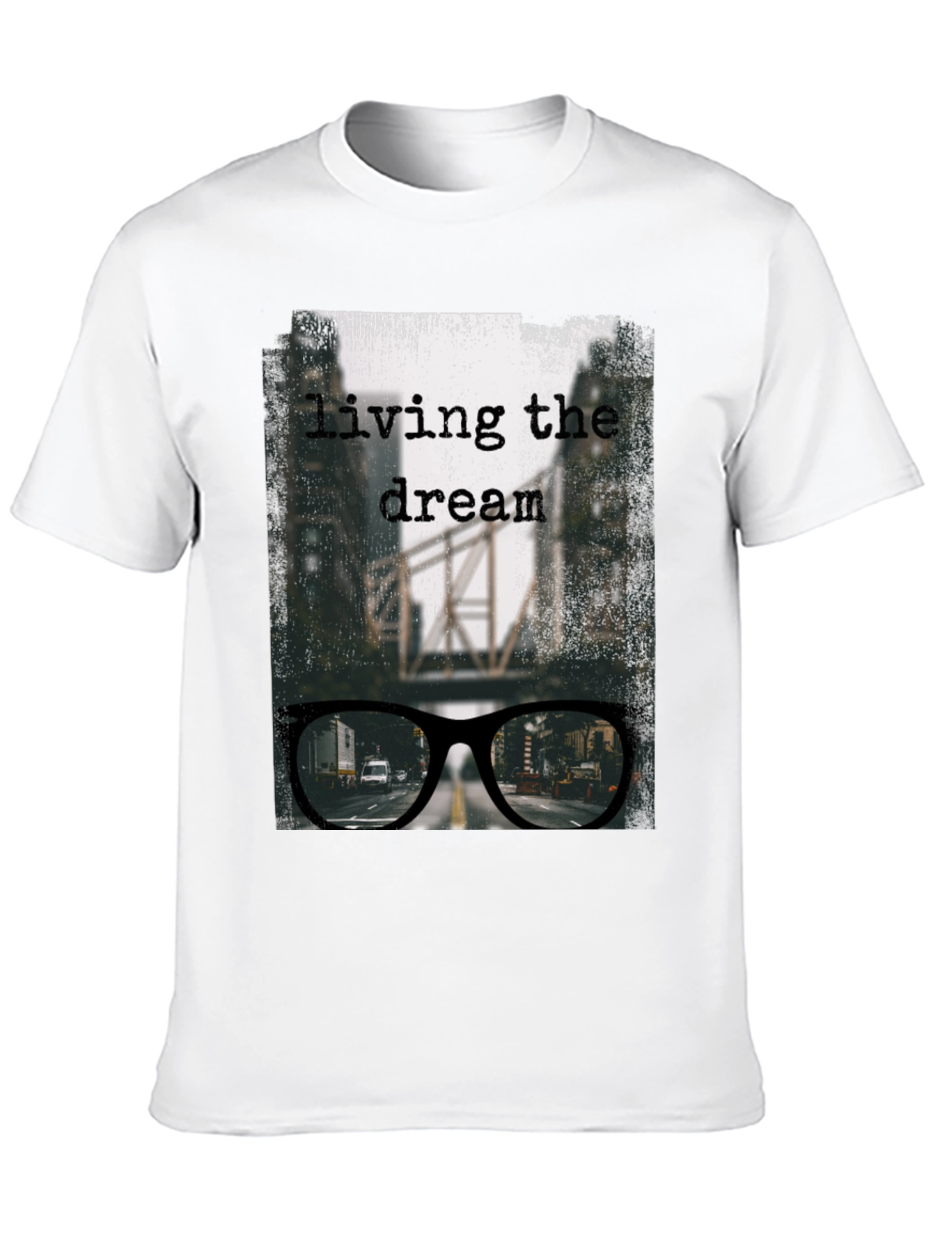 Living the Dream Graphic Tee - Urban Style