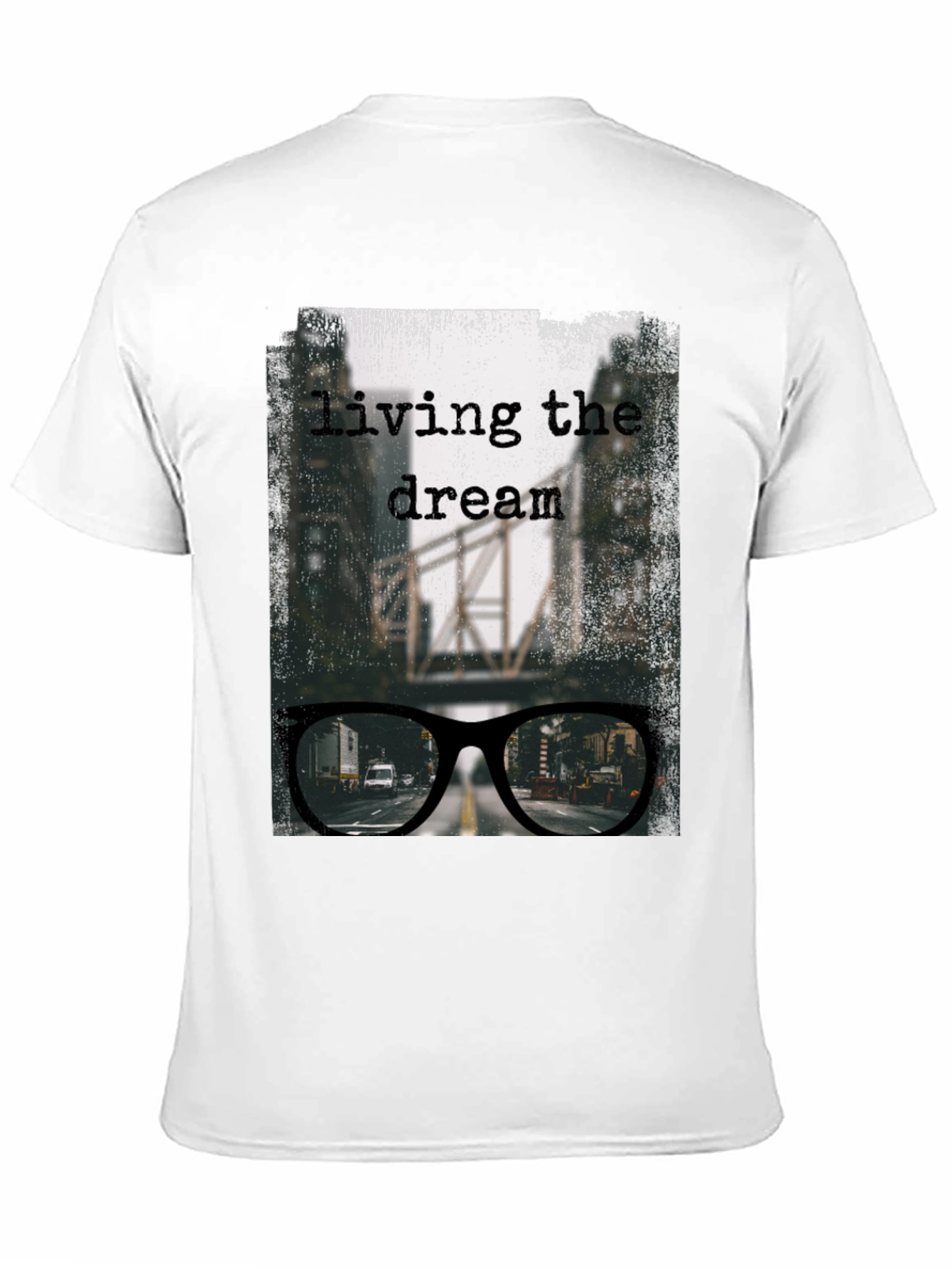 Living the Dream Graphic Tee - Urban Style