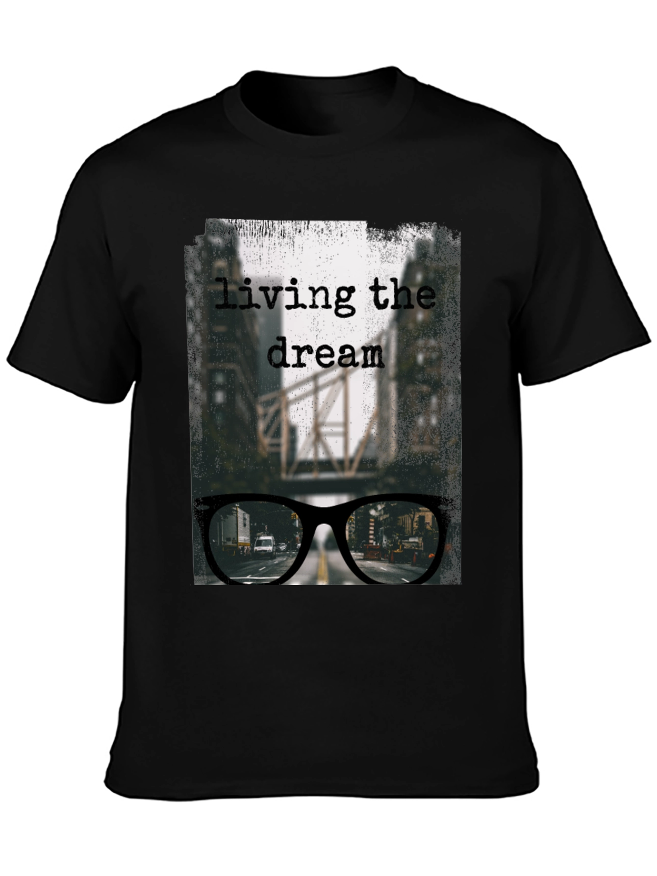 Living the Dream Graphic Tee - Urban Style