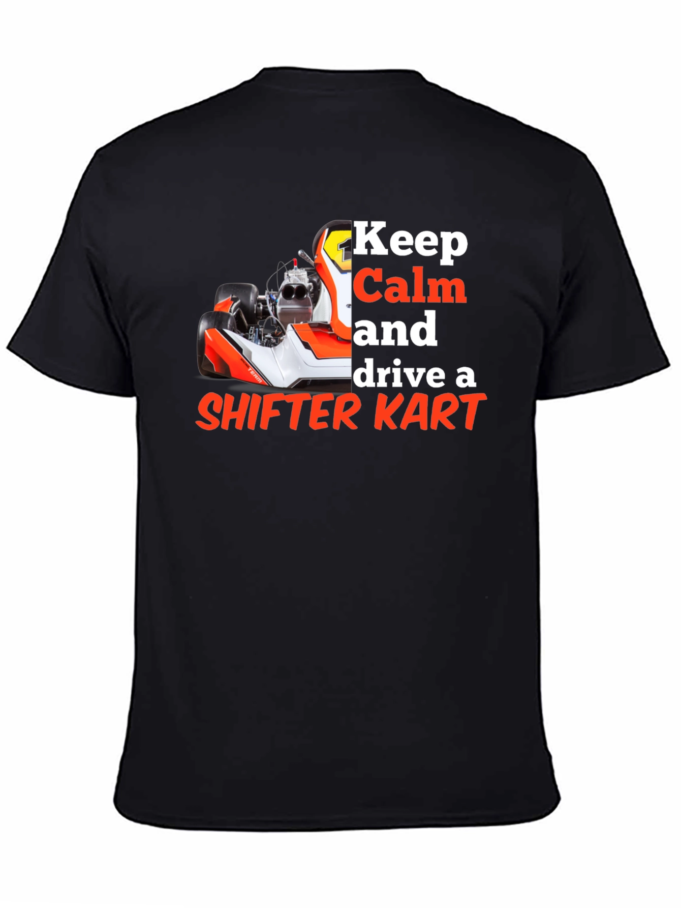 Keep Calm Shifter Kart Racing Tee