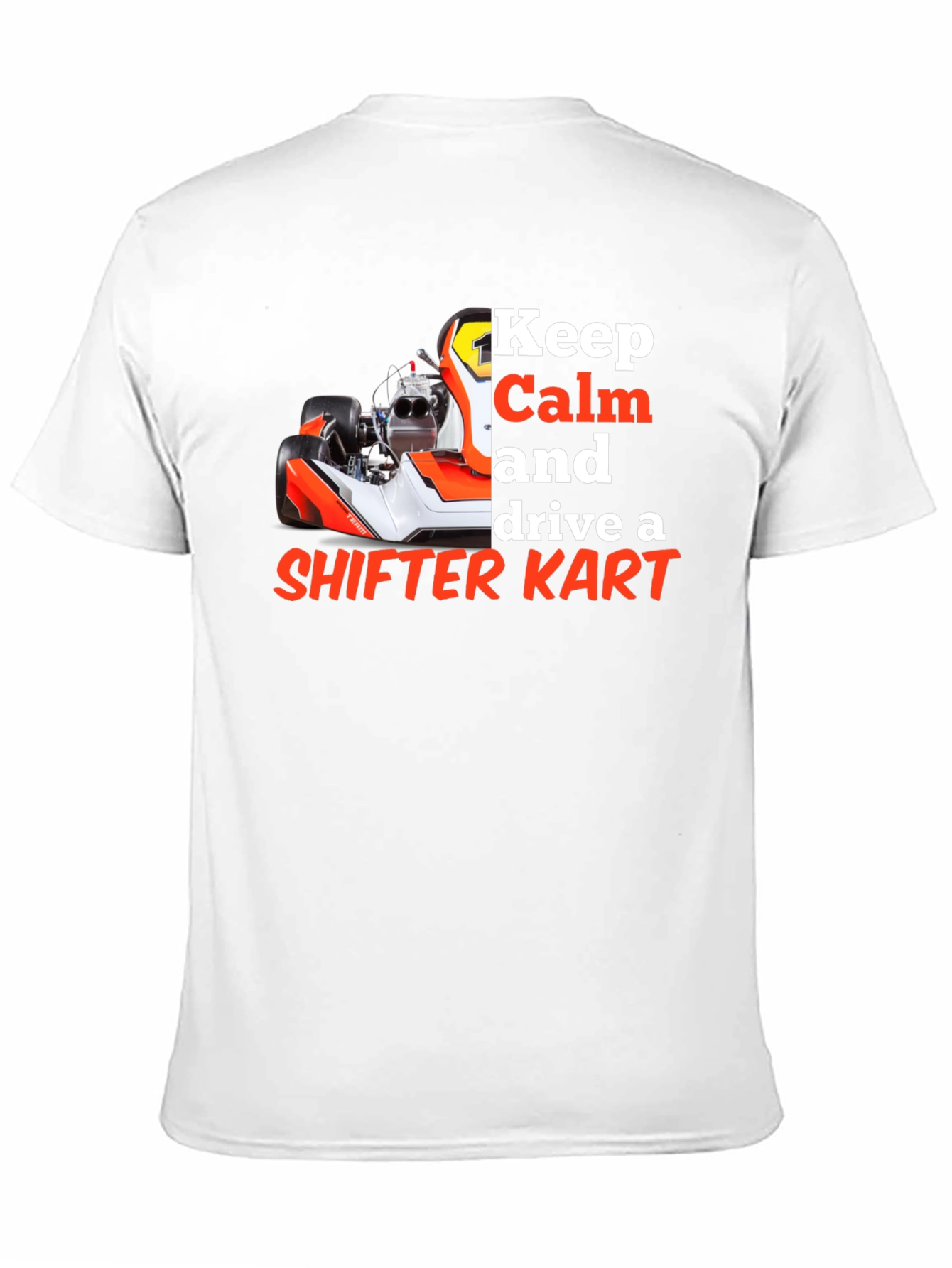 Keep Calm Shifter Kart Racing Tee