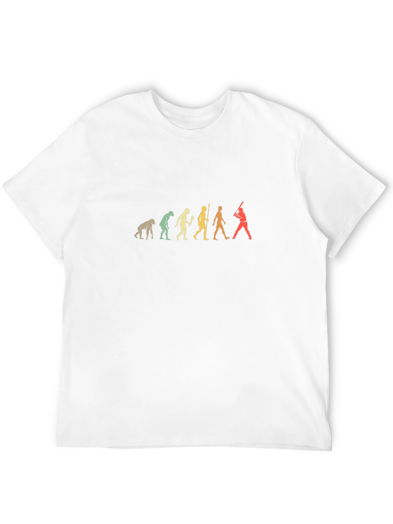 Evolution of Baseball T-Shirt