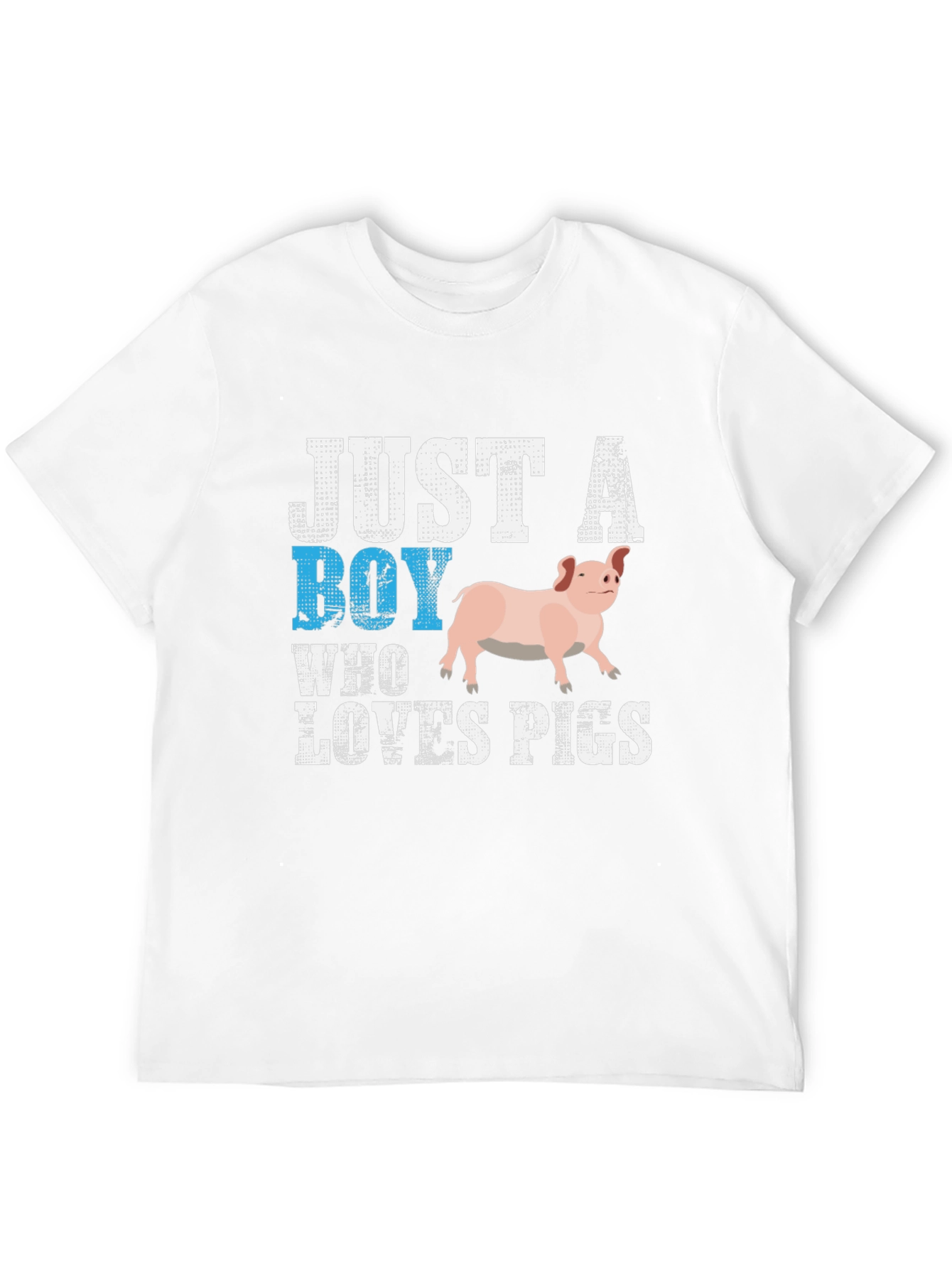 Just A Boy Who Loves Pigs T-Shirt