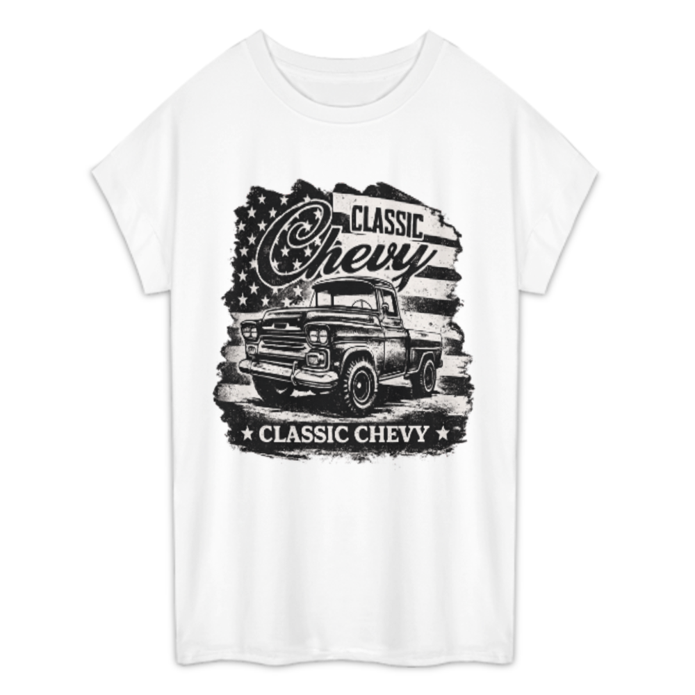 Classic Chevy Vintage Truck Graphic Tee – Retro American Pickup Truck Shirt(z834)