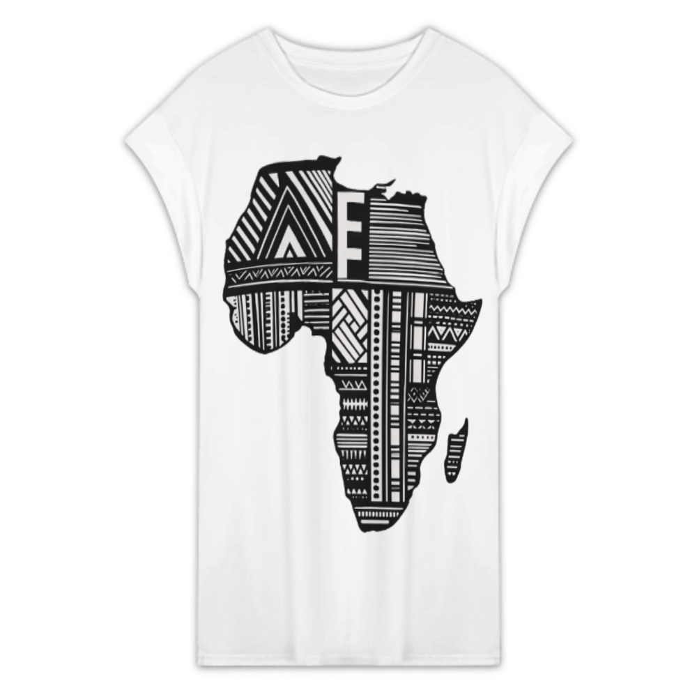 African Tribal Pattern Graphic Tee – Minimal Afro Heritage Boho Style Shirt(z824)