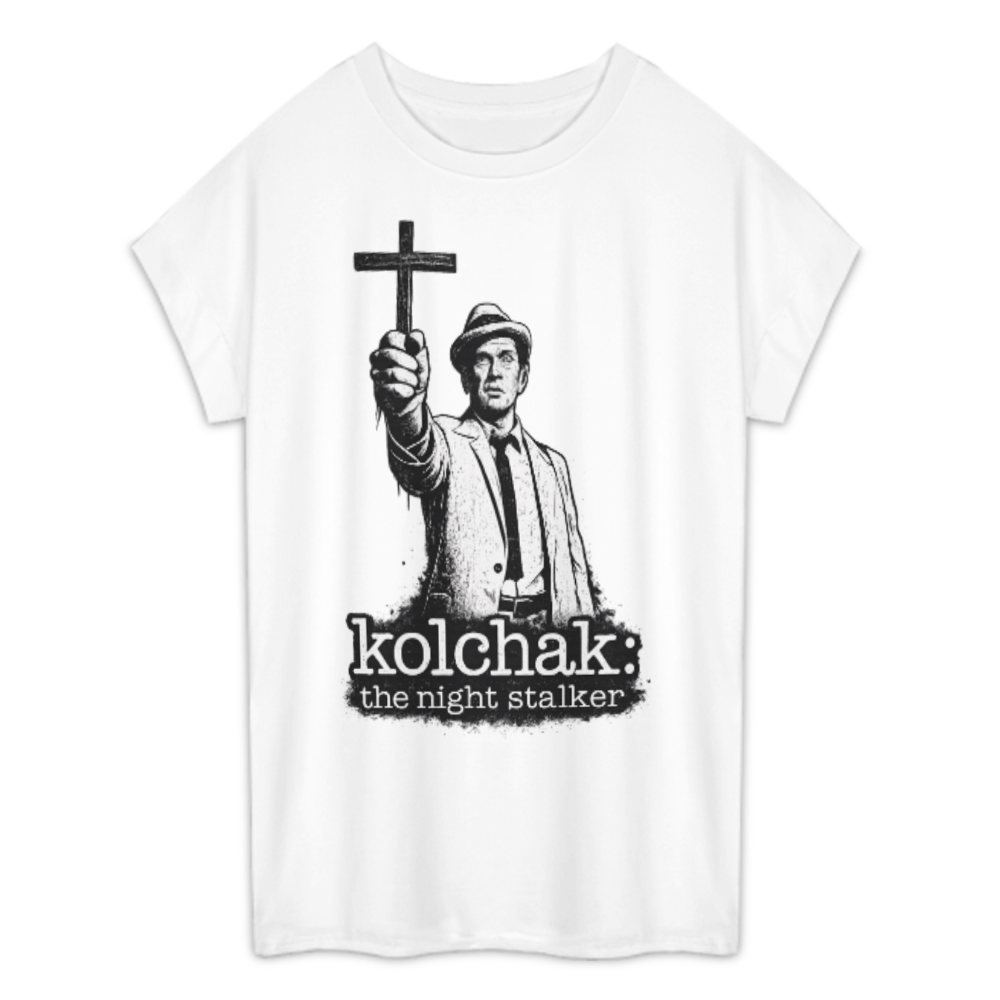 Kolchak The Night Stalker Vintage Horror Graphic Tee – Retro Cult TV Fan Shirt(z831)