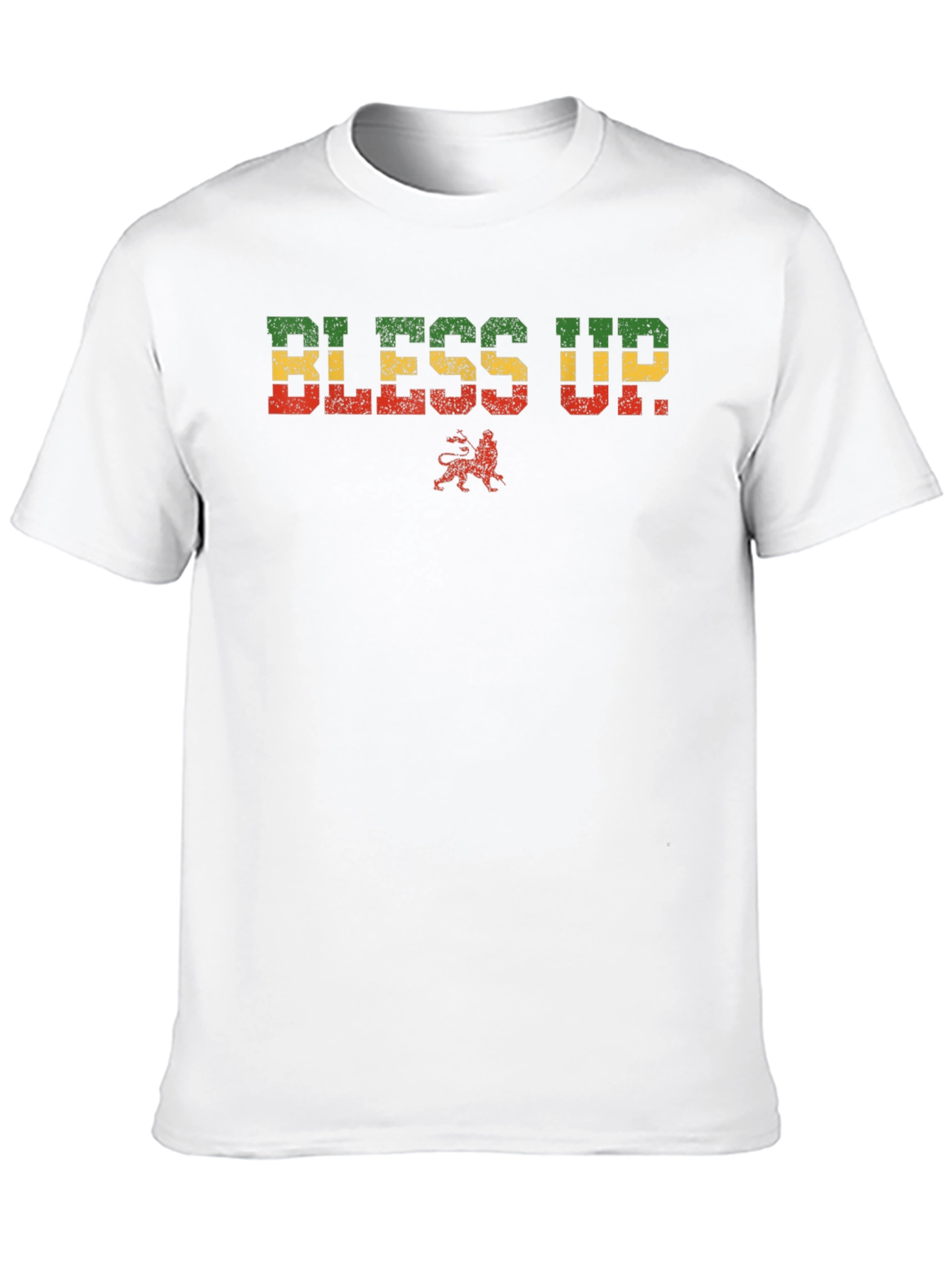 Bless Up Rasta T-Shirt - Reggae Inspired Graphic Tee