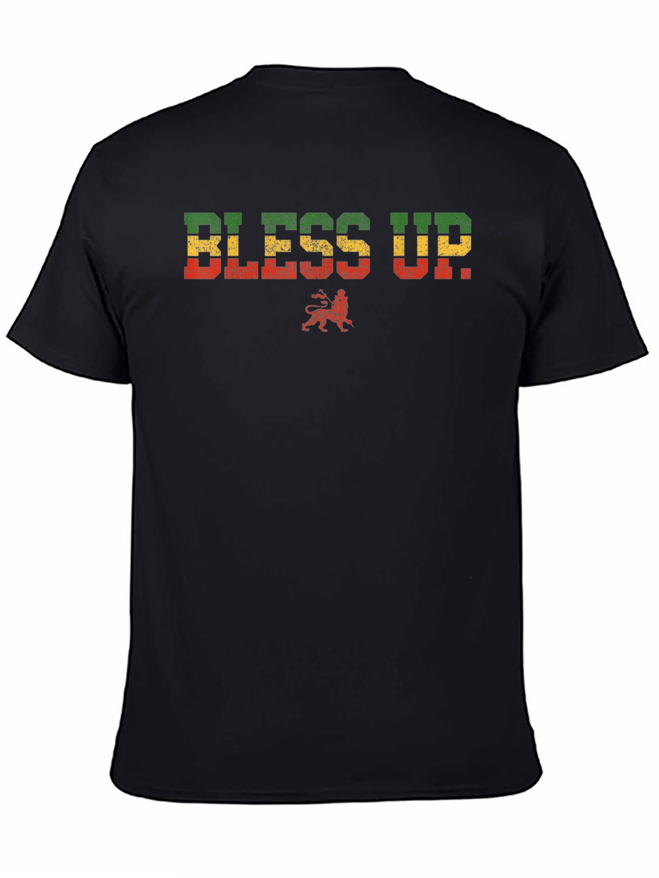 Bless Up Rasta T-Shirt - Reggae Inspired Graphic Tee