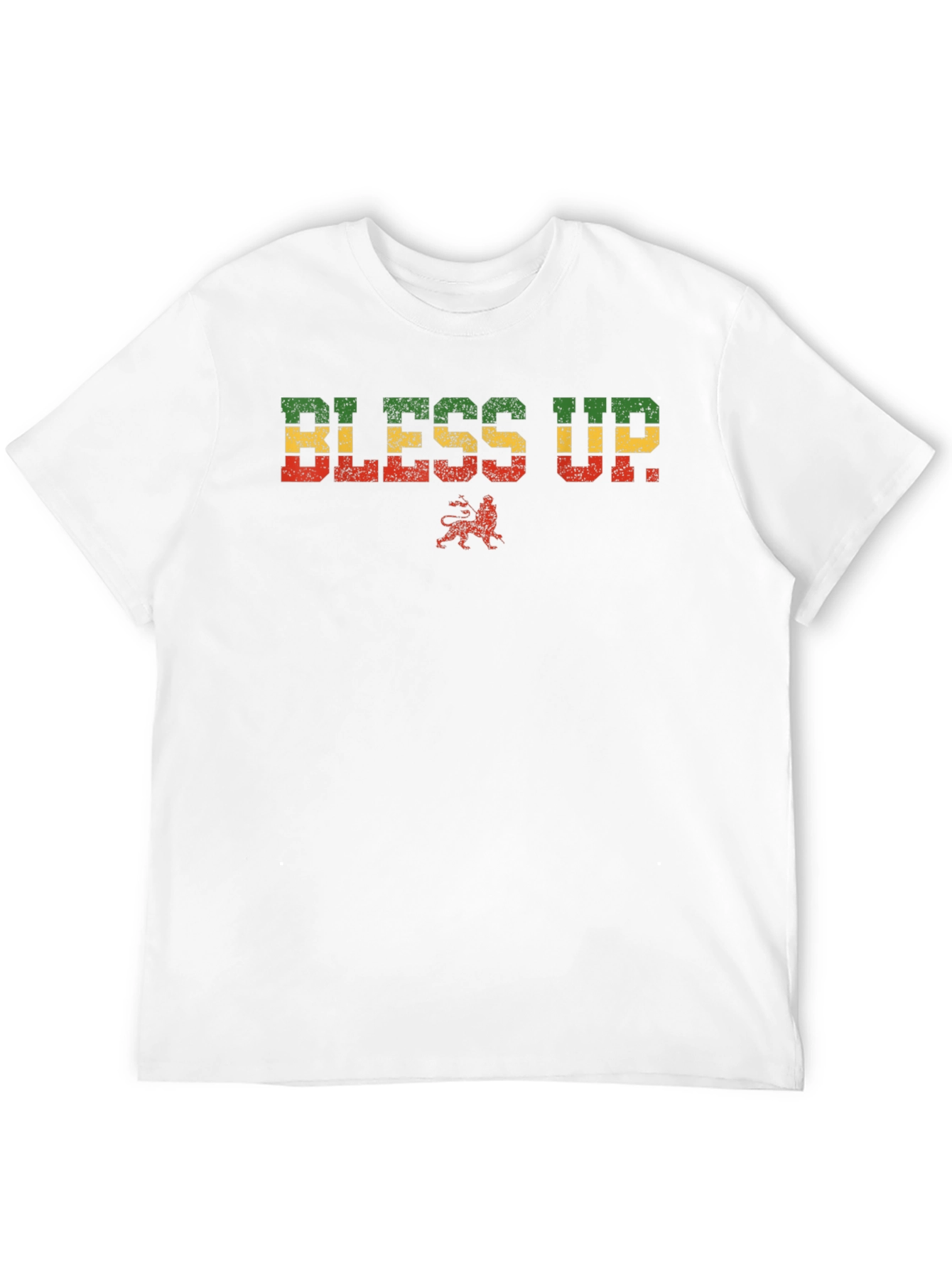 Bless Up Rasta T-Shirt - Reggae Inspired Graphic Tee