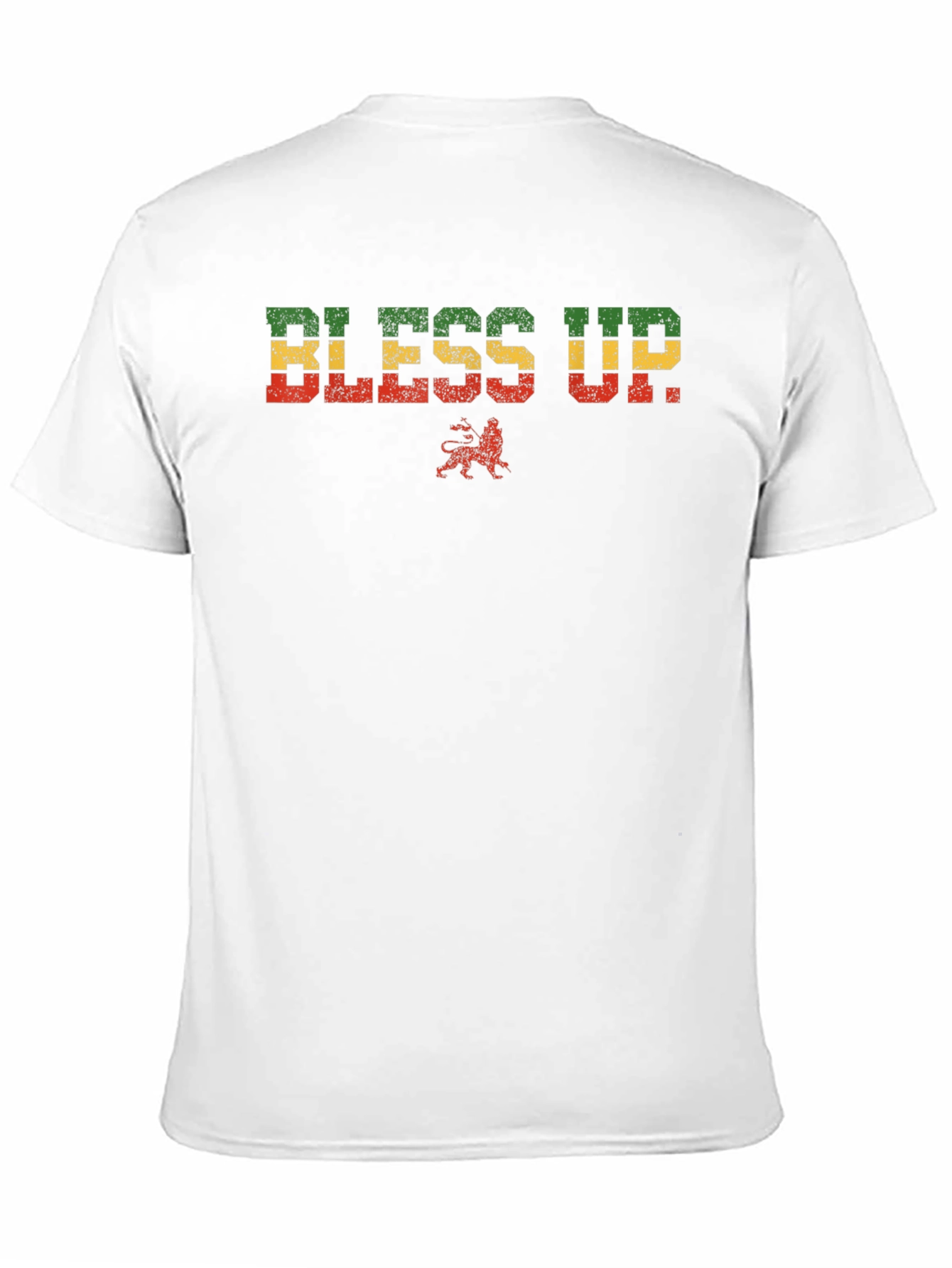 Bless Up Rasta T-Shirt - Reggae Inspired Graphic Tee