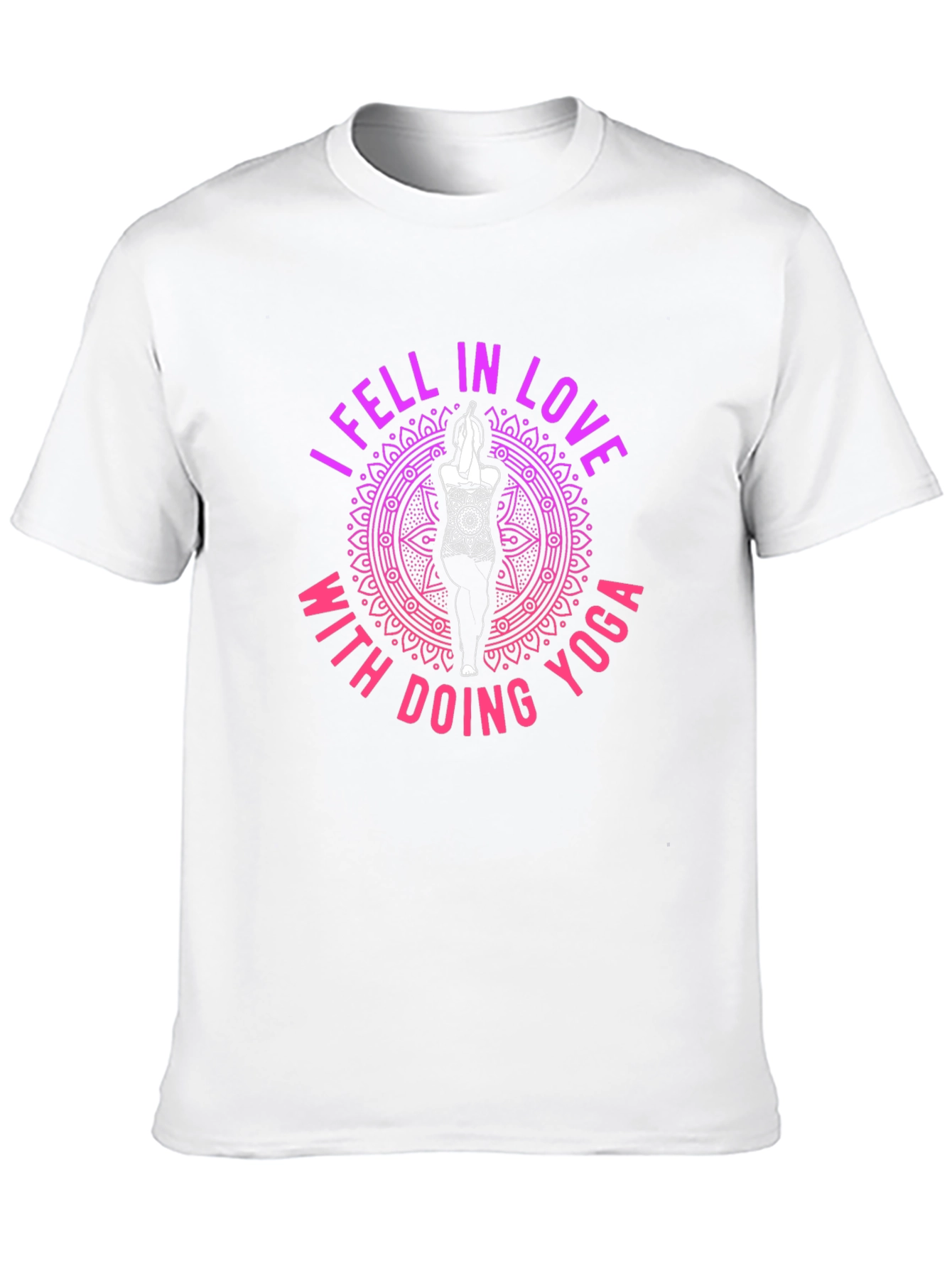 Yoga Love Tee - Relaxed Fit Graphic T-Shirt