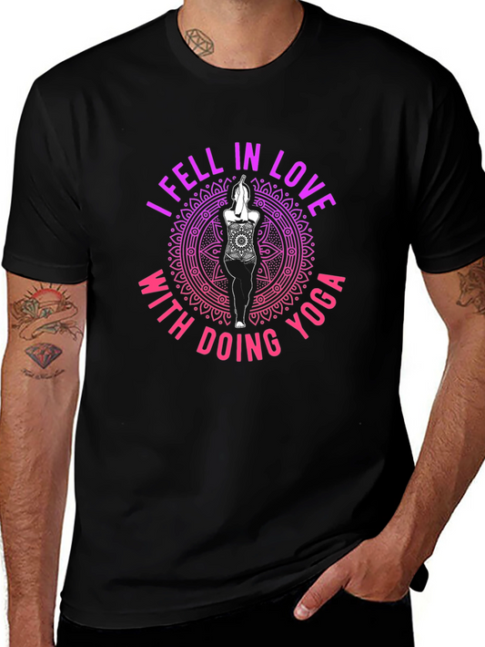 Yoga Love Tee - Relaxed Fit Graphic T-Shirt