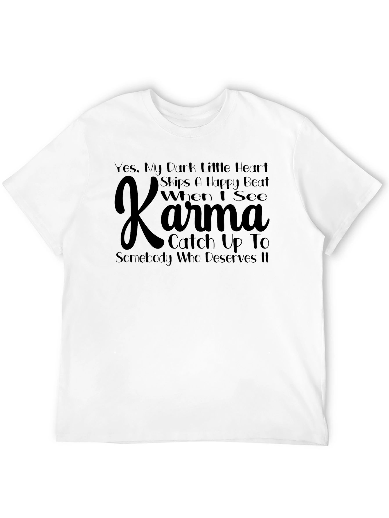 Dark Heart Karma Graphic Tee