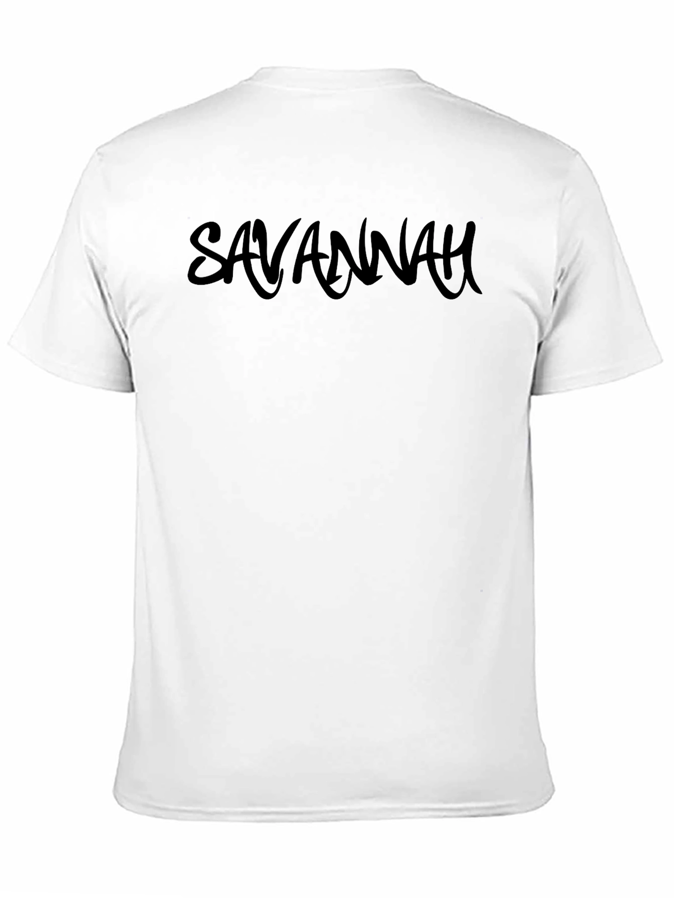 Savannah Graphic Print Black T-Shirt