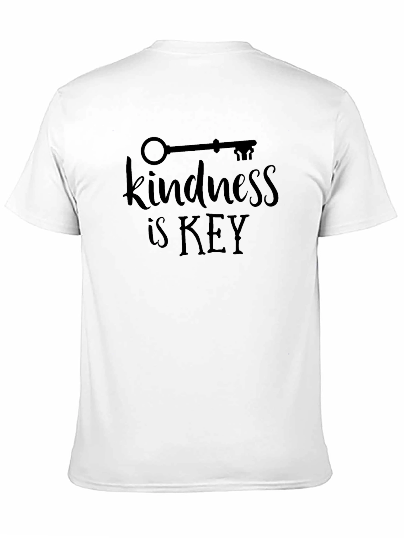 Kindness is Key Graphic Tee - Mens Black T-Shirt