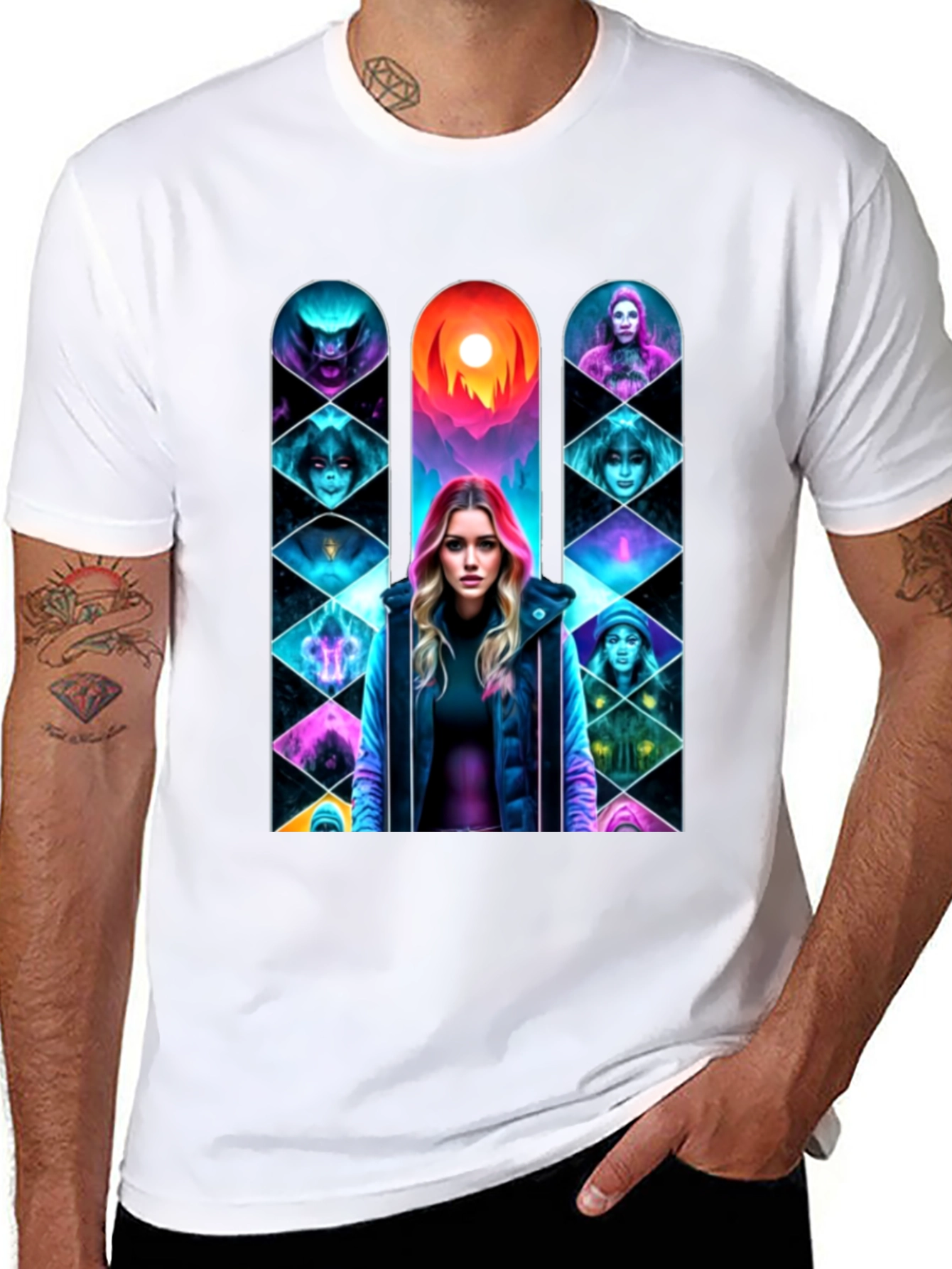 Mystic Window Graphic T-Shirt